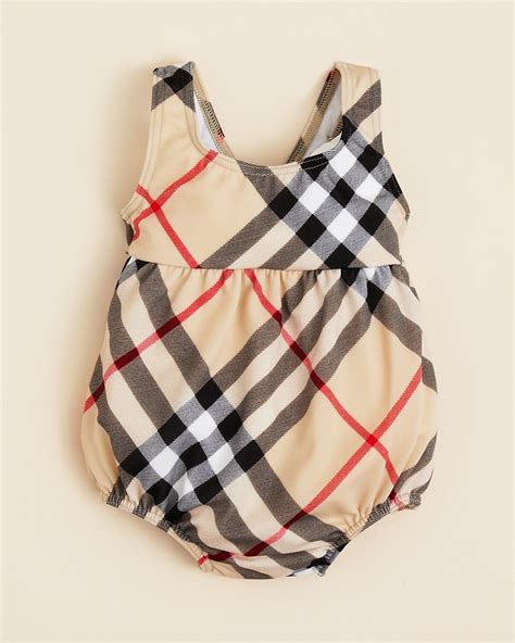 infant burberry swimsuit|baby girl burberry bathing suit.